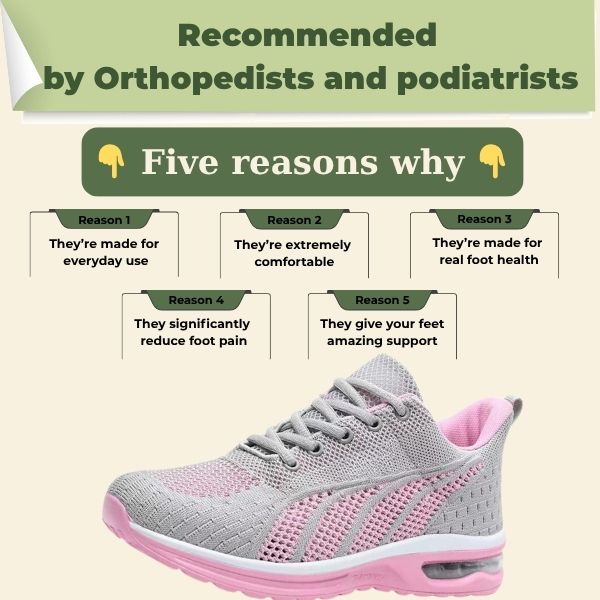 Lumarelief Women’s Breathable Mesh Sneakers