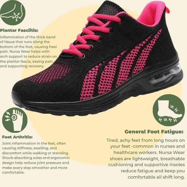 Lumarelief Women’s Breathable Mesh Sneakers
