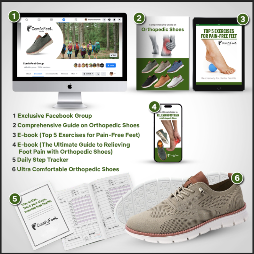 Lumarelief Men’s Breathable Lightweight Casual Shoes