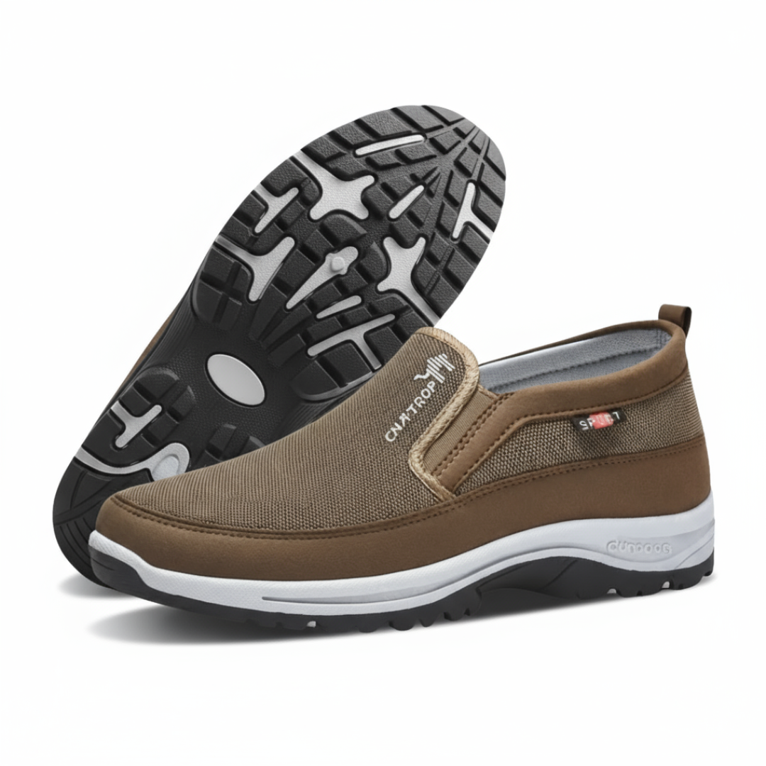 Lumarelief Breathable Mesh Slip-On Casual Loafers for Men