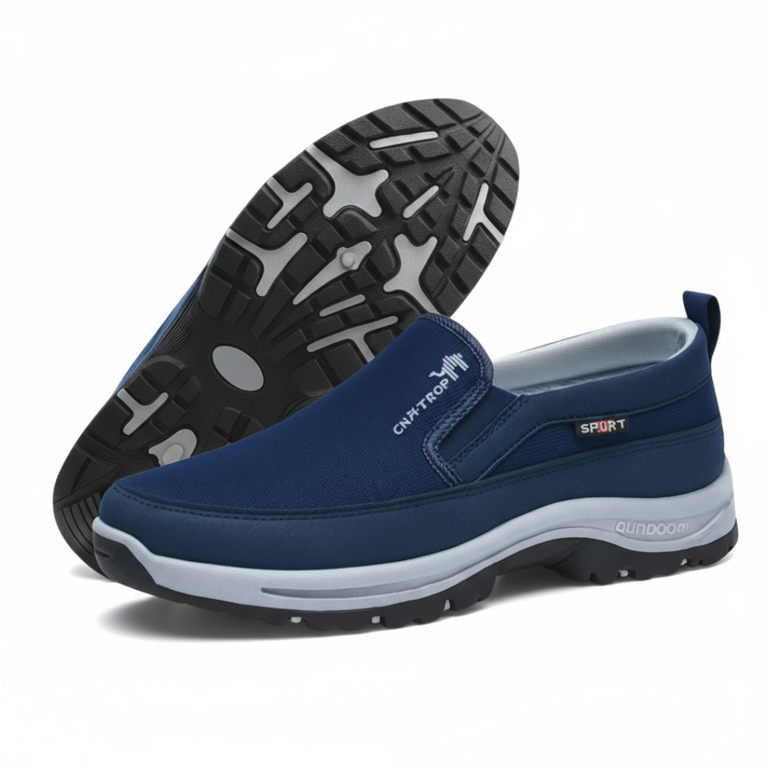 Lumarelief Breathable Mesh Slip-On Casual Loafers for Men